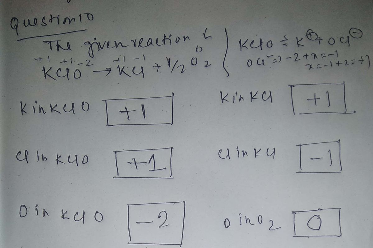 Chemistry homework question answer, step 1, image 1